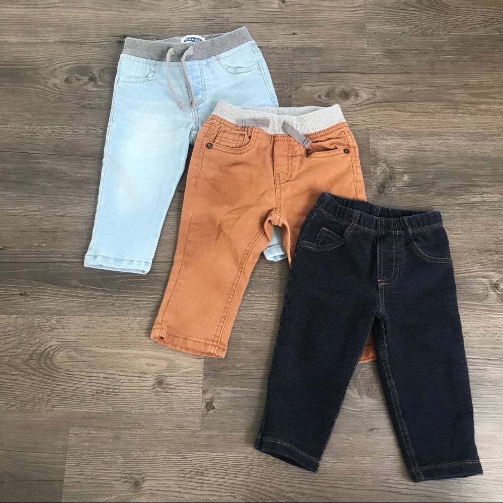 {set of 3} 12 mo pants